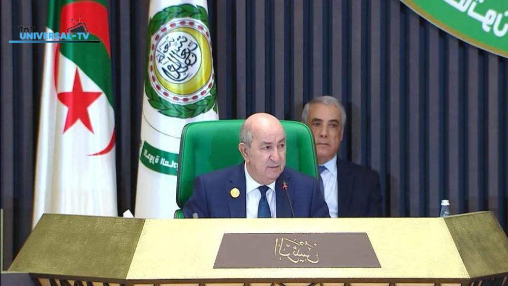 Tebboune: The Arab Summit is being held under extremely complicated circumstances