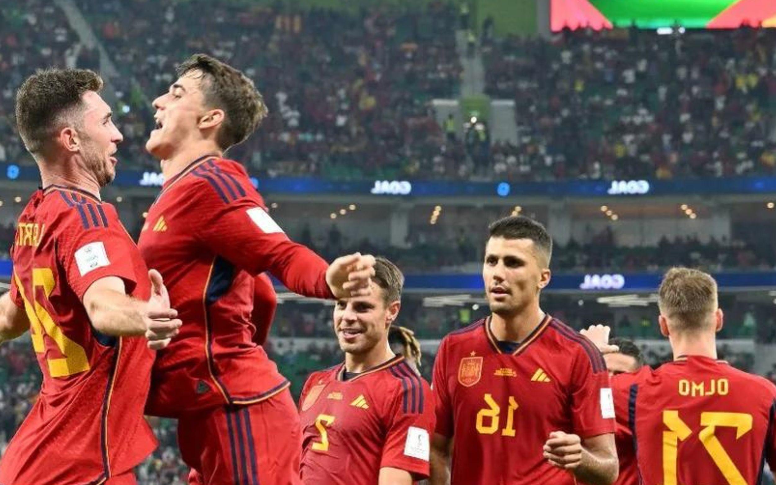 World Cup 2022 .. Spain enters history with seven goals