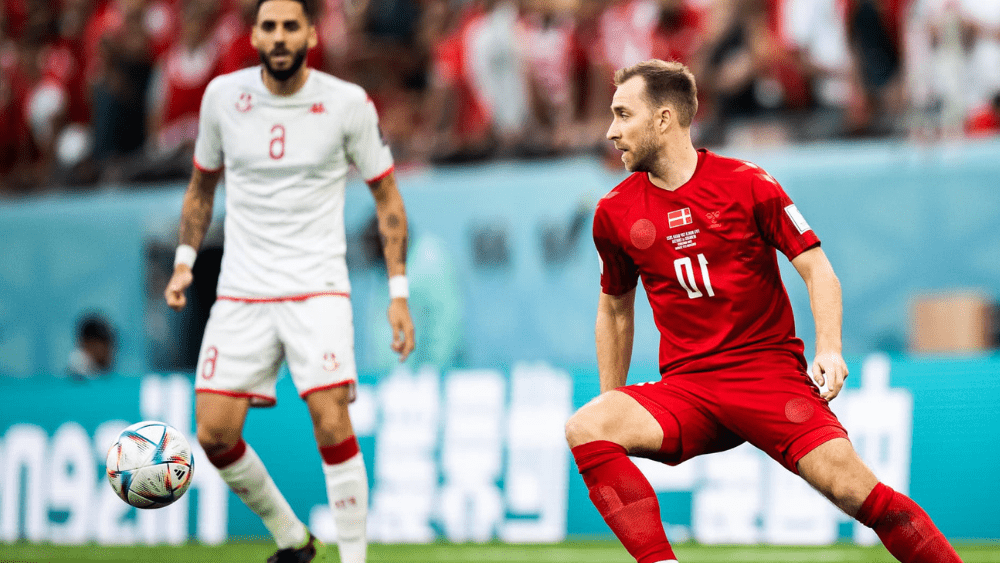 Tunisia settles for a draw with Denmark after an enthusiastic performance