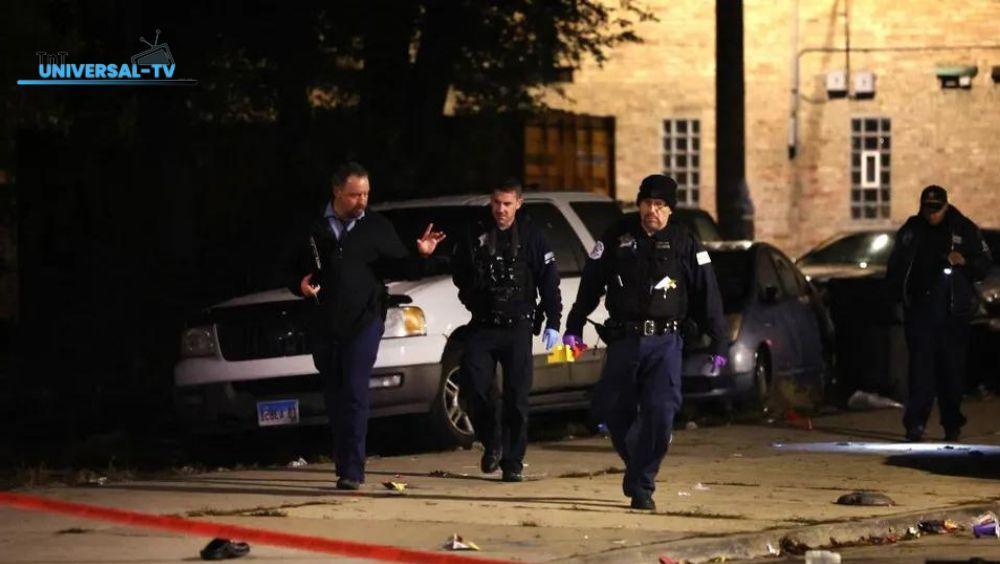 On "Halloween Night"... Victims after a random shooting in Chicago