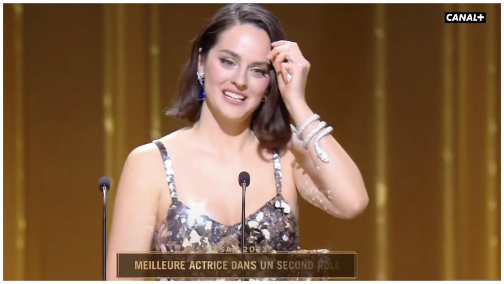 César 2023: Noémie Merlant wins the trophy for Best Supporting Actress