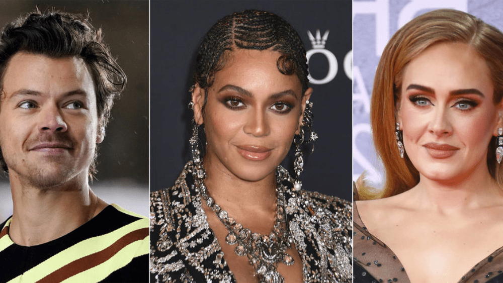 At the Grammys, Beyoncé awaits the big night, Adele in ambush