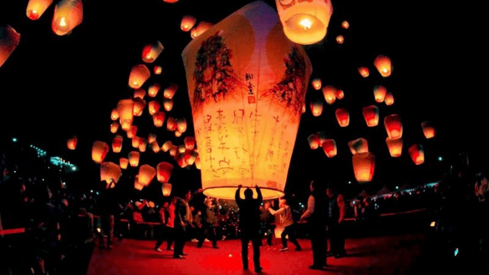 The Lantern Festival marks the end of the Chinese New Year